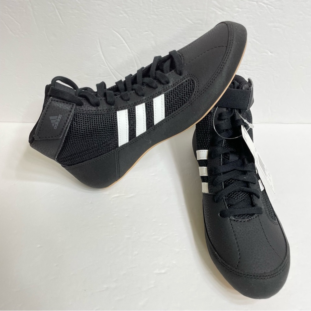 Adidas HVC Wrestling Shoes Men’s Size 9 AQ3325 Black